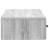 Table d'appoint murale Sonoma gris 87,5 x 34,5 x 17 cm 614809614809