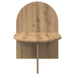 Table de chevet 2 pc Chêne artisanal 48 x 49 x 65 cm 614812614812