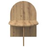 Table de chevet 2 pc Chêne artisanal 48 x 49 x 65 cm 614812614812
