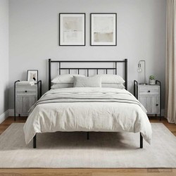 Table de chevet 2 pc Sonoma gris 35 x 36,5 x 61 cm 614813614813