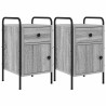 Table de chevet 2 pc Sonoma gris 35 x 36,5 x 61 cm 614813614813