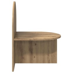 Table de chevet Chêne artisanal 48 x 49 x 65 cm 614814614814