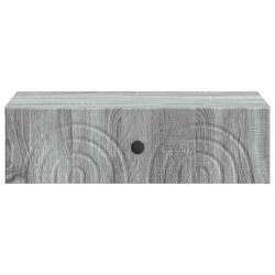 Table d'appoint murale Sonoma gris 59 x 34,5 x 17 cm 614817614817
