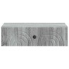 Table d'appoint murale Sonoma gris 59 x 34,5 x 17 cm 614817614817