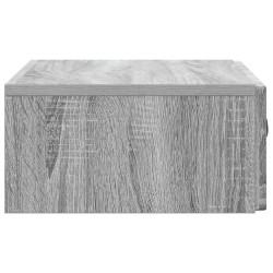Table d'appoint murale Sonoma gris 59 x 34,5 x 17 cm 614817614817