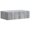 Table d'appoint murale Sonoma gris 59 x 34,5 x 17 cm 614818614818