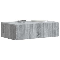 Table d'appoint murale Sonoma gris 59 x 34,5 x 17 cm 614818614818