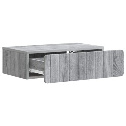 Table d'appoint murale Sonoma gris 59 x 34,5 x 17 cm 614818614818