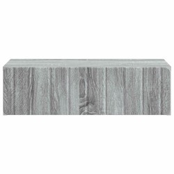 Table d'appoint murale Sonoma gris 59 x 34,5 x 17 cm 614818614818