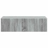 Table d'appoint murale Sonoma gris 59 x 34,5 x 17 cm 614818614818