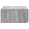 Table d'appoint murale Sonoma gris 59 x 34,5 x 17 cm 614818614818