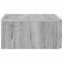 Table d'appoint murale Sonoma gris 59 x 34,5 x 17 cm 614819614819