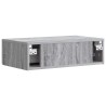 Table d'appoint murale Sonoma gris 59 x 34,5 x 17 cm 614819614819