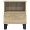 Table de chevet chêne sonoma 40x35x50 cm bois d’ingénierie 614820614820