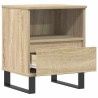 Table de chevet chêne sonoma 40x35x50 cm bois d’ingénierie 614820614820