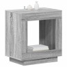 Table d'appoint Sonoma gris 60 x 40 x 65 cm Bois d'ingénierie 614821614821