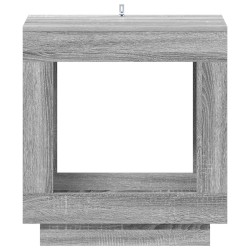 Table d'appoint Sonoma gris 60 x 40 x 65 cm Bois d'ingénierie 614821614821
