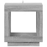 Table d'appoint Sonoma gris 60 x 40 x 65 cm Bois d'ingénierie 614821614821