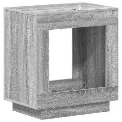 Table d'appoint Sonoma gris 60 x 40 x 65 cm Bois d'ingénierie 614821614821