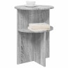 Table d'appoint Sonoma gris Ø 39,5 x 55 cm Bois d'ingénierie 614822614822