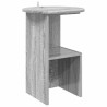 Table d'appoint Sonoma gris Ø 39,5 x 55 cm Bois d'ingénierie 614823614823