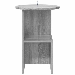 Table d'appoint Sonoma gris Ø 39,5 x 55 cm Bois d'ingénierie 614823614823