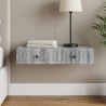 Table d'appoint murale Sonoma gris 87,5 x 34,5 x 17 cm 614827614827