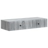 Table d'appoint murale Sonoma gris 87,5 x 34,5 x 17 cm 614827614827