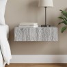Table d'appoint murale Sonoma gris 87,5 x 34,5 x 17 cm 614828614828