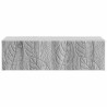 Table d'appoint murale Sonoma gris 87,5 x 34,5 x 17 cm 614828614828