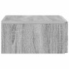 Table d'appoint murale Sonoma gris 87,5 x 34,5 x 17 cm 614828614828