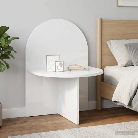 Table de chevet Blanc brillant 48 x 49 x 65 cm 614832614832