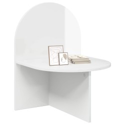 Table de chevet Blanc brillant 48 x 49 x 65 cm 614832614832