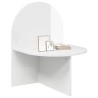 Table de chevet Blanc brillant 48 x 49 x 65 cm 614832614832