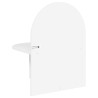 Table de chevet Blanc brillant 48 x 49 x 65 cm 614832614832