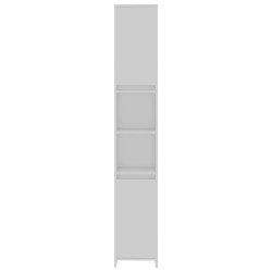 Armoire de salle de bain Blanc 30x30x183,5 cm Bois d'ingénierie 614835614835