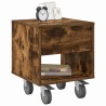 Table de chevet 2 pcs Chêne fumé 40,5 x 40 x 48 cm 614836614836