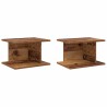 Table de chevet 2 pcs Bois ancien 40 x 30 x 25 cm 614847614847