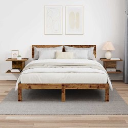 Table de chevet 2 pcs Bois ancien 40 x 30 x 25 cm 614847614847
