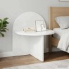 Table de chevet 2 pcs Blanc brillant 40 x 35,5 x 45,5 cm 614850614850