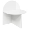 Table de chevet 2 pcs Blanc brillant 40 x 35,5 x 45,5 cm 614850614850