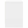 Table de chevet avec tiroir blanche 40x34x50 cm 614856614856