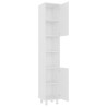 Armoire de salle de bain Blanc 30x30x179 cm Bois d'ingénierie 614859614859
