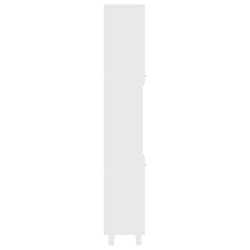 Armoire de salle de bain Blanc 30x30x179 cm Bois d'ingénierie 614859614859