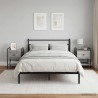 Table de chevet 2 pc Sonoma gris Bois d'ingénierie 614860614860