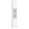 Armoire de salle de bain blanc 30x30x190 cm bois d'ingénierie 614863614863