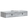 Table d'appoint murale Sonoma gris 87,5 x 34,5 x 17 cm 614864614864