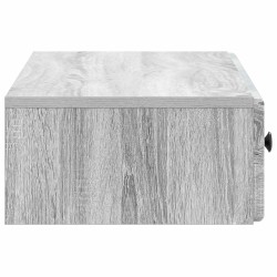 Table d'appoint murale Sonoma gris 87,5 x 34,5 x 17 cm 614864614864