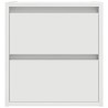 Table de chevet murale blanc 38x34x40 cm 614866614866