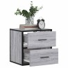 Table de chevet murale sonoma gris 40x31x39,5 cm 614869614869